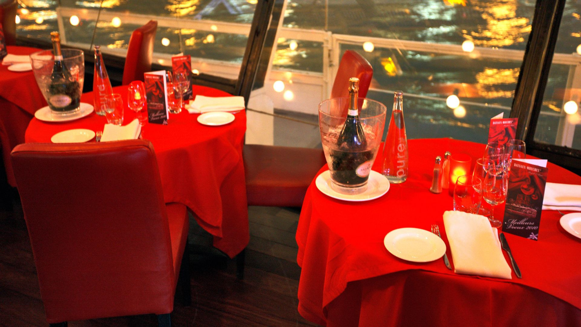 Bateaux Mouches: Romantic Dinner Cruise with Prestige dinner menu