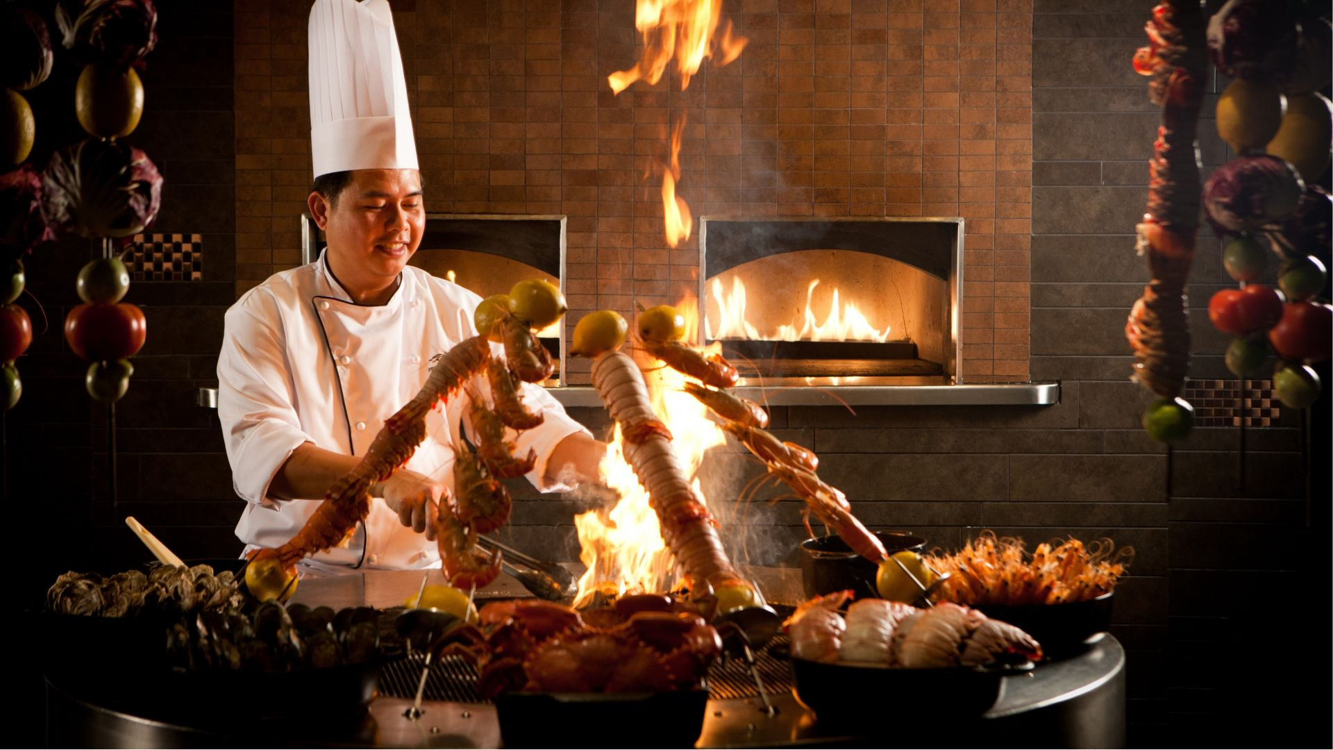 Saffron Dinner Buffet (including soft drinks) at A