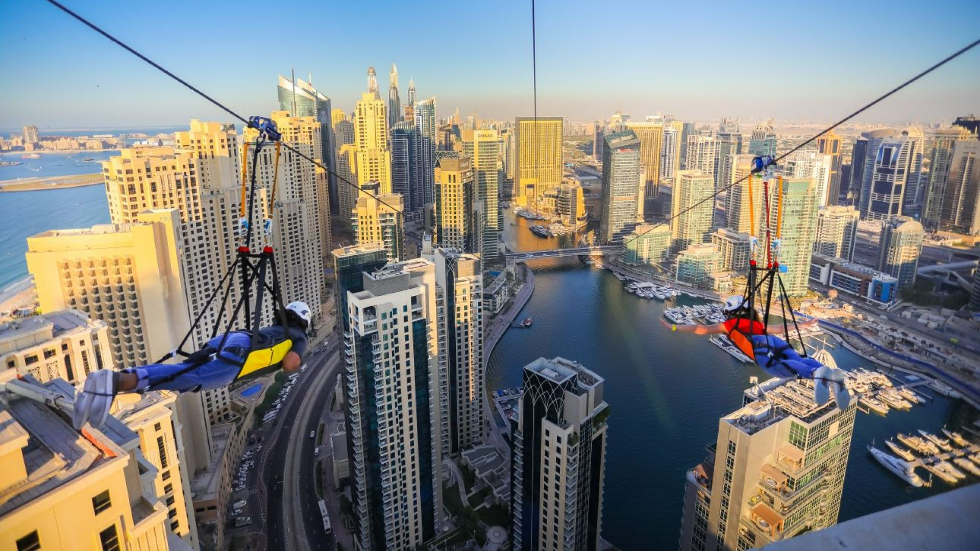 XDubai - XLine Dubai Marina - Go Ziplining Solo