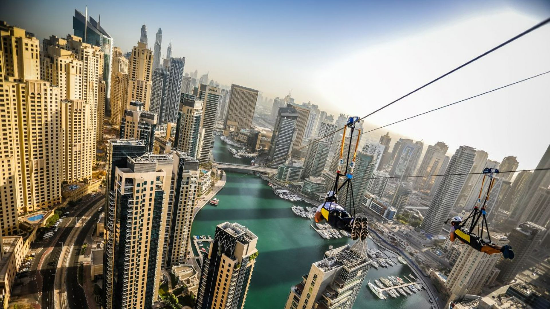 XDubai - XLine Dubai Marina - Go Ziplining Solo